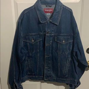 Blue denim Wrangler Jacket